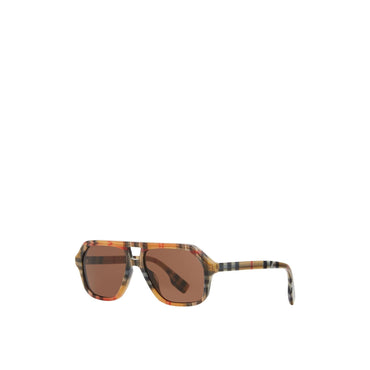 Check Pilot Sunglasses - Antique Yellow