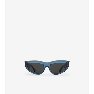 Classic Oval Sunglasses - Light Blue