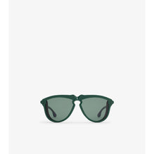 Pilot Sunglasses - Green/Dark Green