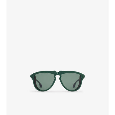 Pilot Sunglasses - Green/Dark Green