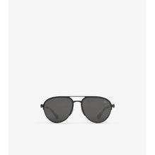 Shield Aviator Sunglasses - Black