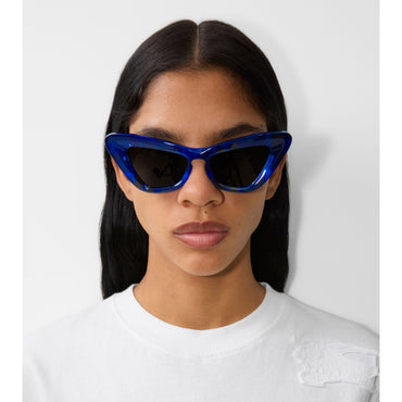 Rose Sunglasses - Navy Blue IP Check