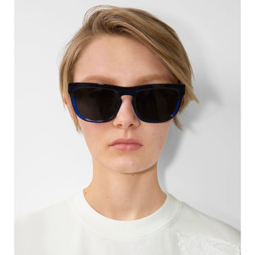 Arch Facet Sunglasses - Navy Blue IP Check