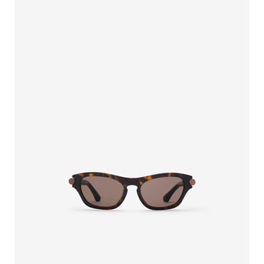 Tubular Oval Sunglasses - Tortoiseshell