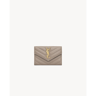 Small Envelope Wallet - Greyish Brown