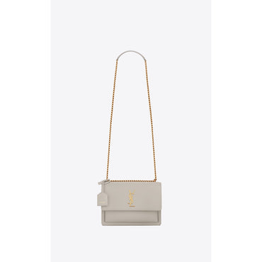 Medium Sunset Chain Bag - Crema Soft