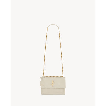 Medium Sunset Chain Bag - Crema Soft