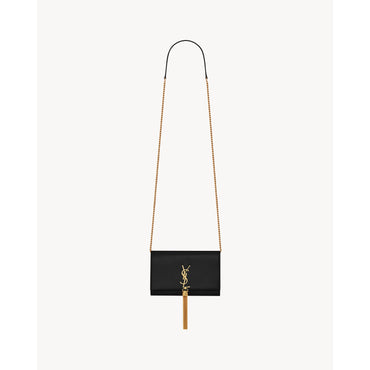 Kate Tassel Chain Wallet - Nero