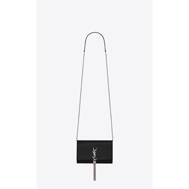Kate Tassel Chain Wallet - Nero