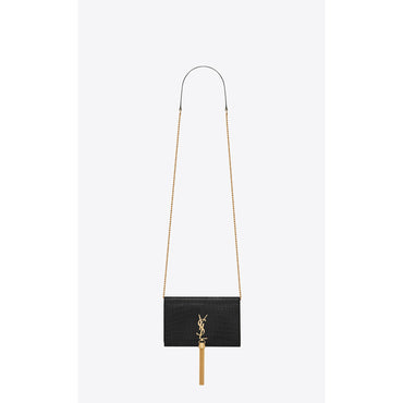 Kate Tassel Chain Wallet - Nero
