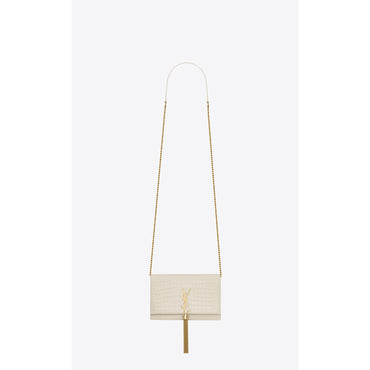 Kate Tassel Chain Wallet - Crema Soft