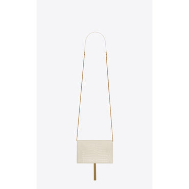 Kate Tassel Chain Wallet - Crema Soft