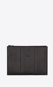 Zipped Tablet Holder Cassandre - Nero