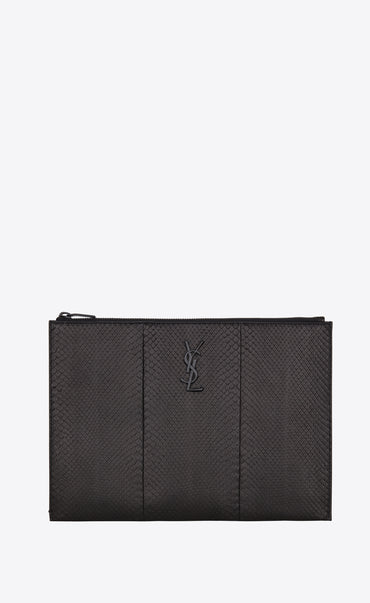 Zipped Tablet Holder Cassandre - Nero