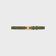 Triomphe Belt Medium 25Mm - Dark Olive