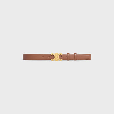 Triomphe Belt Medium 25Mm - Bronze