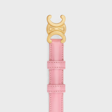 Triomphe Belt Small 18MM - Rose