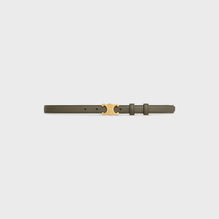Triomphe Belt Small 18Mm - Dark Olive