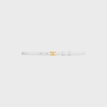 Triomphe Belt Teen 13Mm - Arctic White
