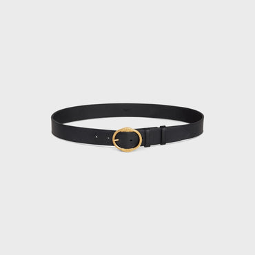 Twin Triomphe Belt Wide 35Mm - Black
