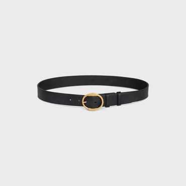 Twin Triomphe Belt Wide 35Mm - Black