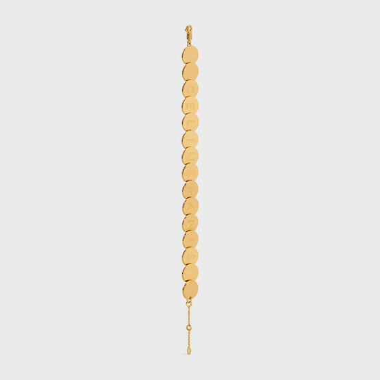 Women Celine Bracelet Pellets - Gold