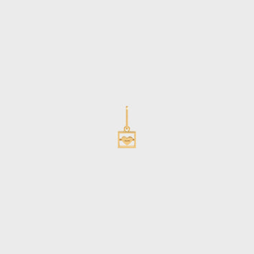 Celine Separables Mini Heart Pendant - Gold