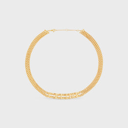 Women Celine Curb Necklace - Gold