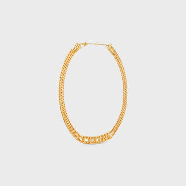 Celine Curb Necklace - Gold