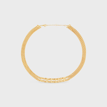 Celine Curb Necklace - Gold