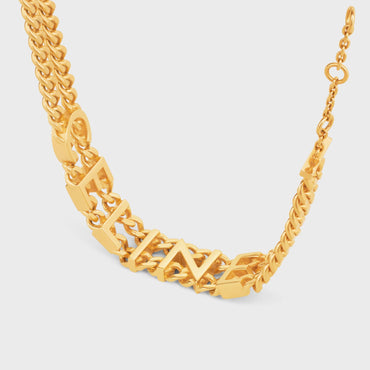 Celine Curb Bracelet - Gold