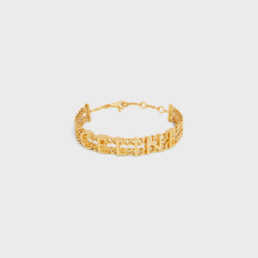 Celine Curb Bracelet - Gold