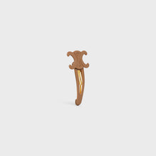 Celine Large Snap Hair Clip - Milkyhoney/Gold
