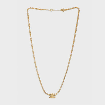 Triomphe Sparkle Necklace - Gold