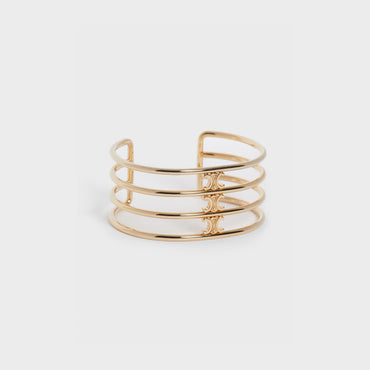 Triumph Cage Cuff - Gold