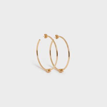 Triumph Large Hoops - Gold