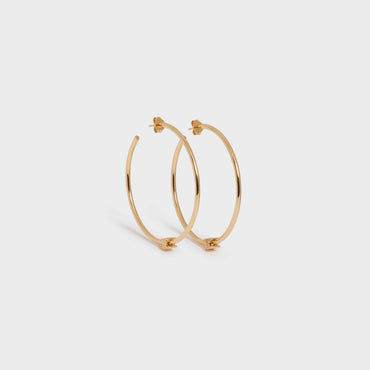 Triumph Large Hoops - Gold