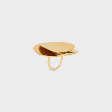 Celine Petale Ring Brass - Gold