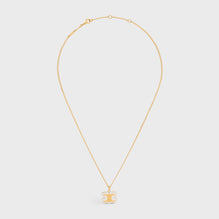 Celine Ice Cube Necklace - Gold