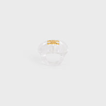 Celine Ice Cube Ring - Gold