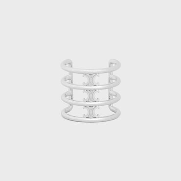 Celine Hair Cuff Brass - Silver