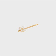 Celine Daisy Hair Slide - Gold