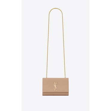 Small Kate Chain Bag - Dark Beige