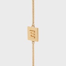 Women Alphabet E Bracelet - Gold