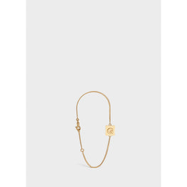 Women Alphabet G Bracelet - Gold