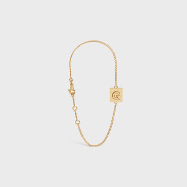 Alphabet G Bracelet - Gold