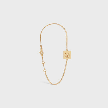 Alphabet G Bracelet - Gold