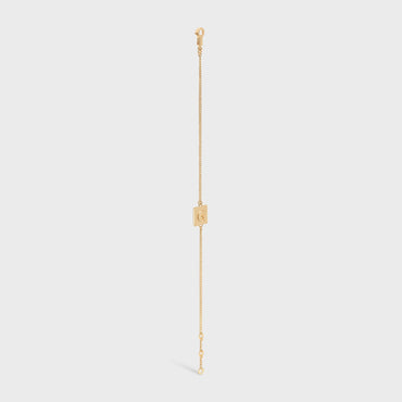 Alphabet G Bracelet - Gold