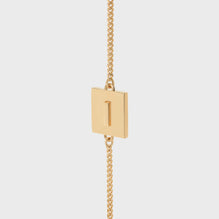 Alphabet I Bracelet - Gold