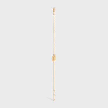 Alphabet K Bracelet - Gold